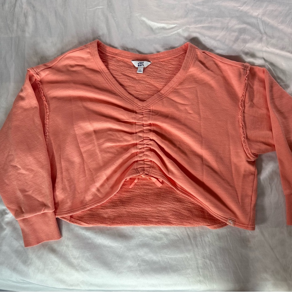 JoyLab Coral V-Neck Sweater